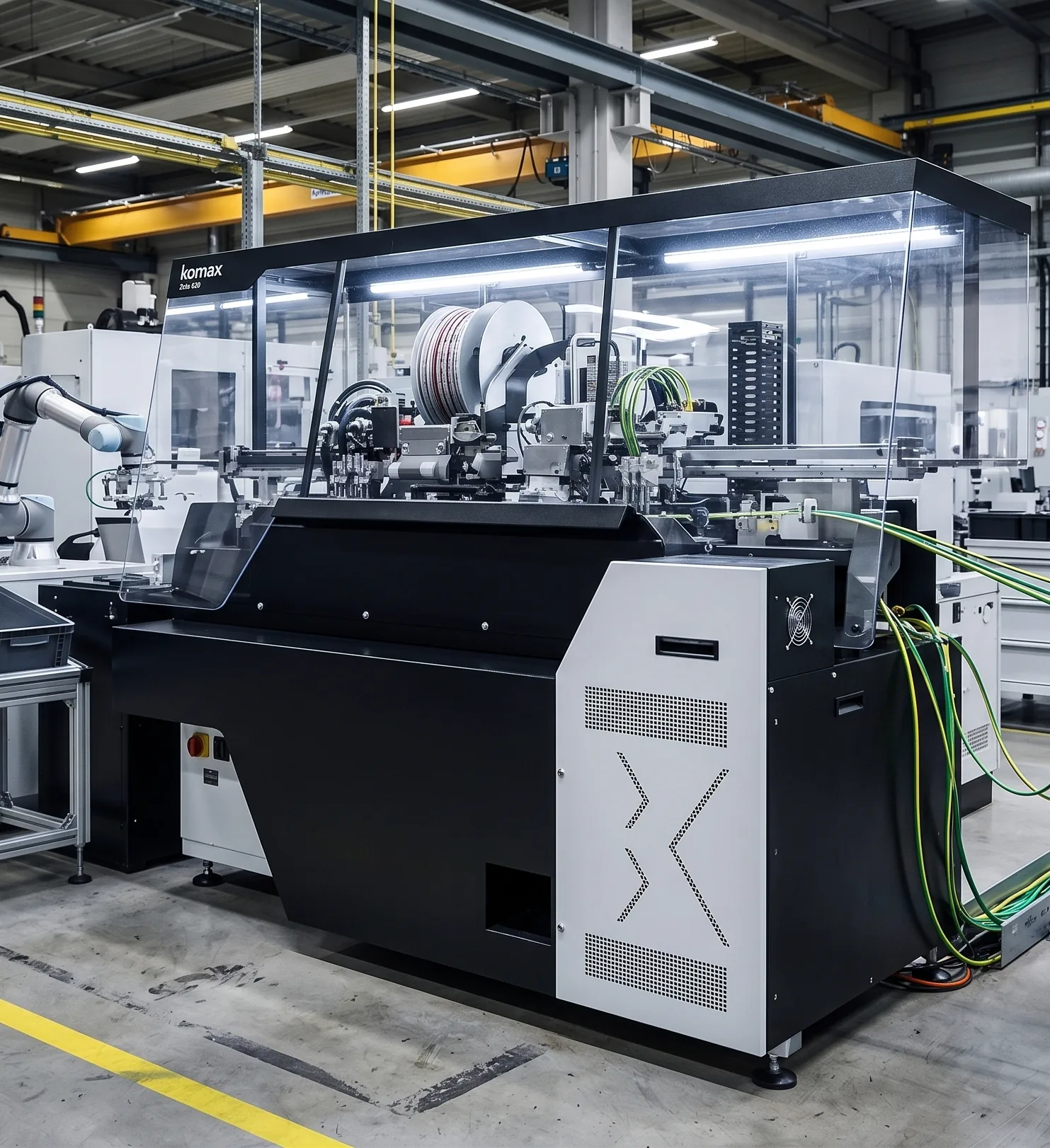 Connector handling and overmolding
